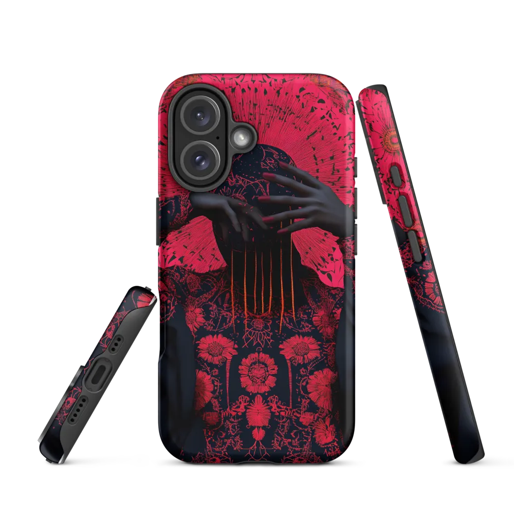 Floral Enigma | Phone Case |  16 | Tough Case | Matte