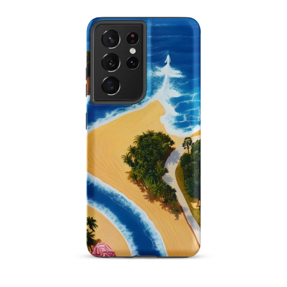 Tropical Serenity | Phone Case |  S21 Ultra | Tough Case | Matte