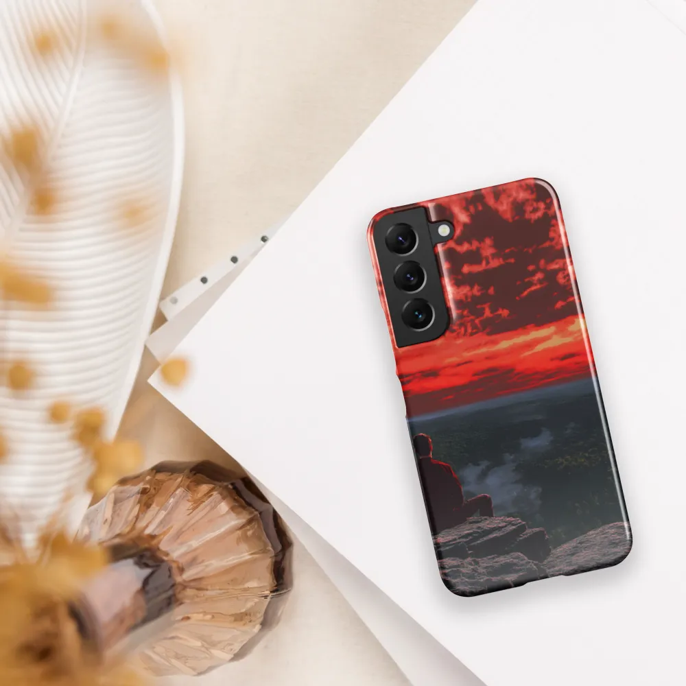 Reflections at Dusk | Phone Case |  S22 | Snap Case | Glossy