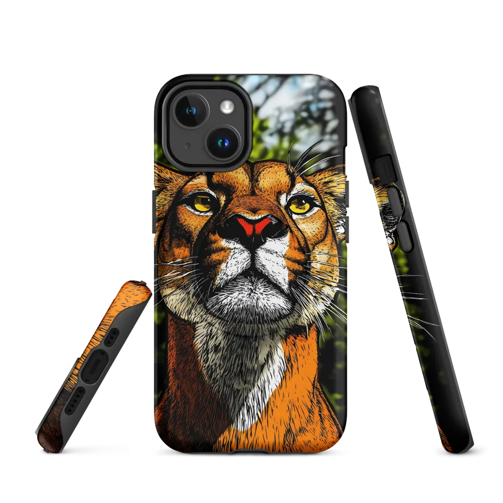 Regal Gaze: The Lioness in Focus