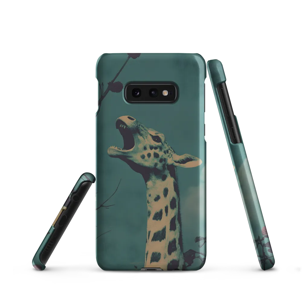 Whispers of the Tall: A Surreal Giraffe Encounter