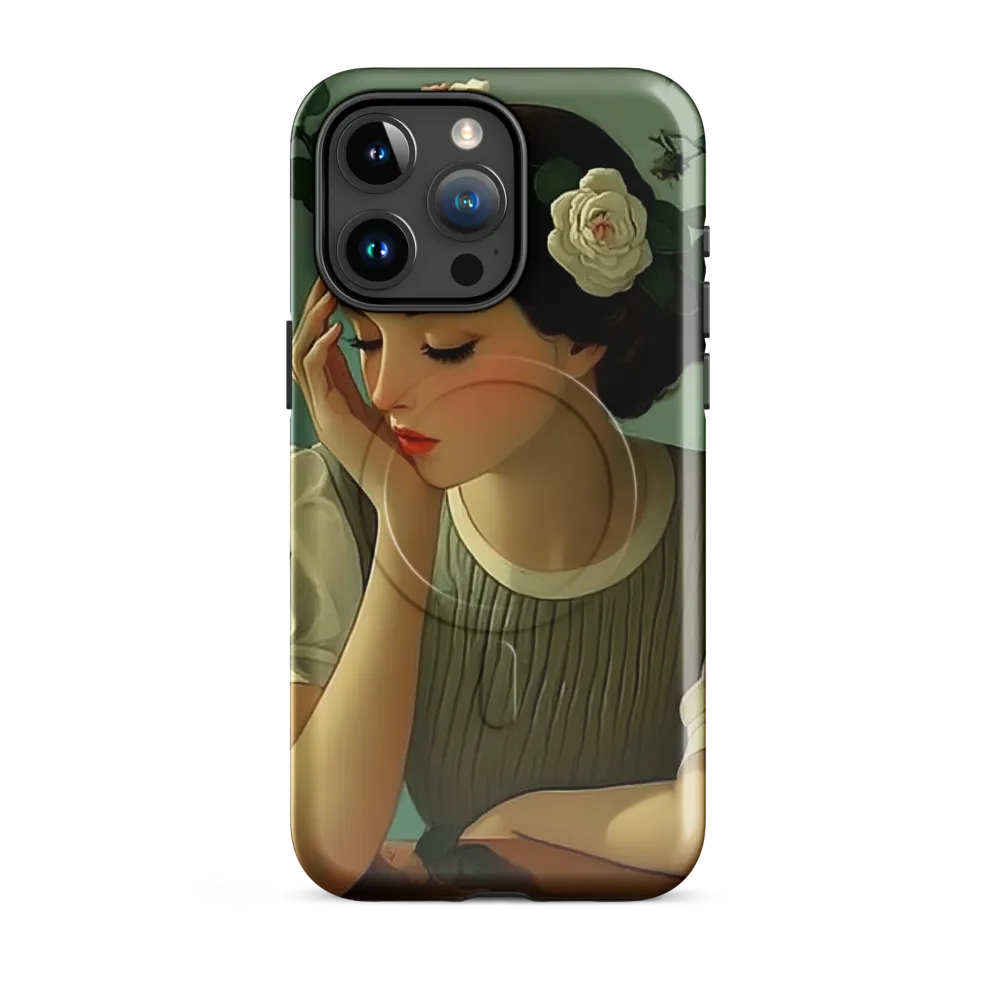 Whispers of Serenity | Phone Case |  15 Pro Max | MagSafe® Tough Case | Glossy