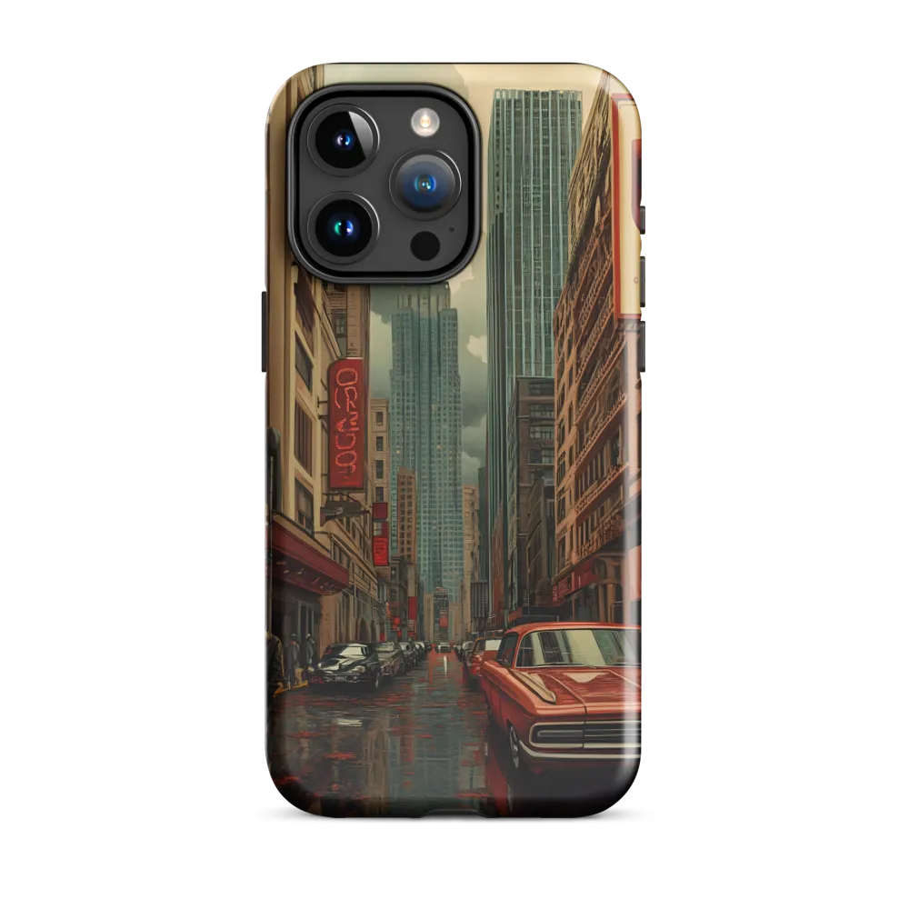 Nostalgic Cityscape: Reflections of a Forgotten Era