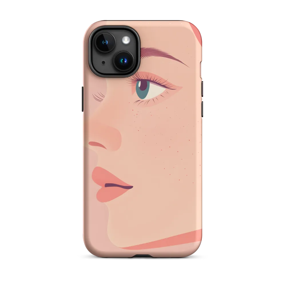 Serenity in Profile | Phone Case |  15 Plus | Tough Case | Matte