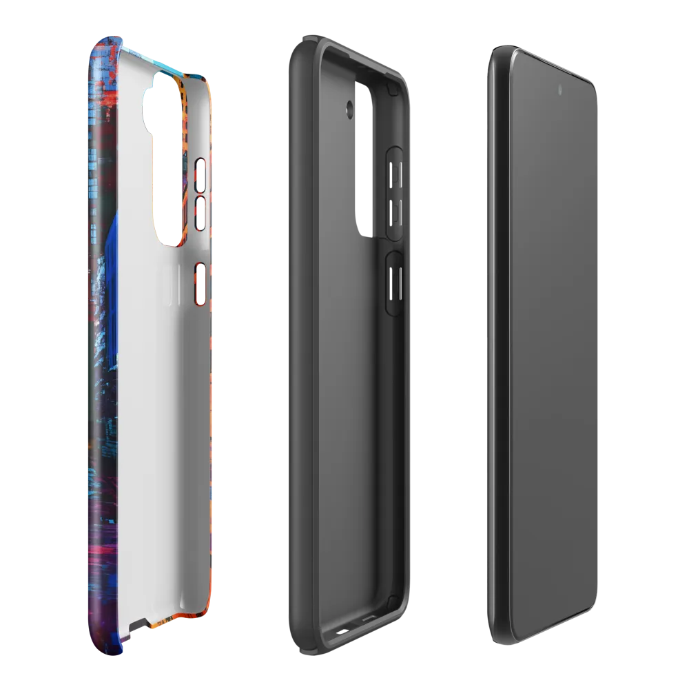Vibrant Urban Horizons | Phone Case |  S21 Plus | Tough Case | Glossy
