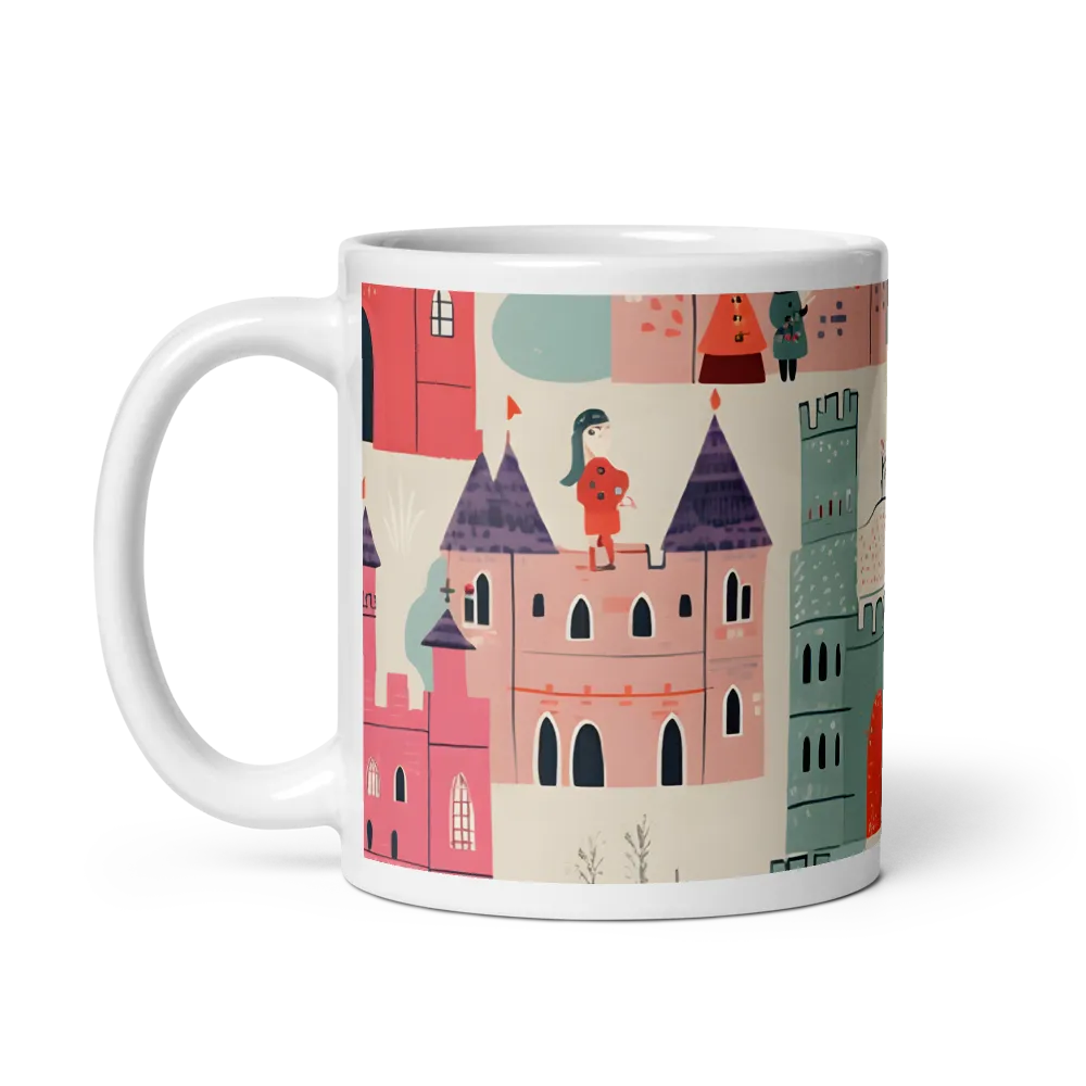 Enchanted Castles and Characters | Mug with White inside | 11 oz