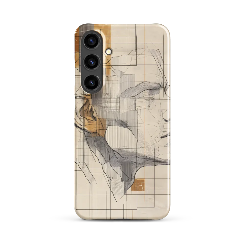 Geometric Reverie | Phone Case |  S24 Plus | Snap Case | Glossy