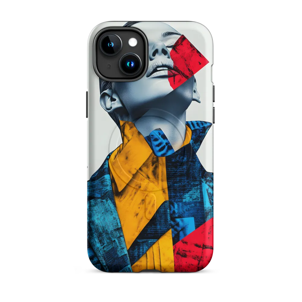Fragmented Confidence: A Surreal Fashion Portrait