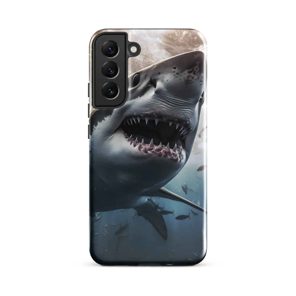 The Apex Predator: An Underwater Encounter | Phone Case |  S22 Plus | Tough Case | Glossy