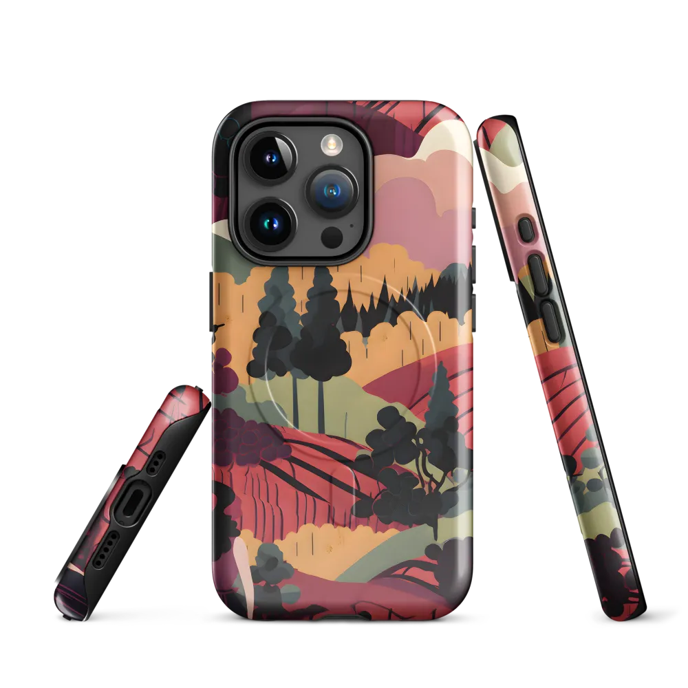 Harmonious Landscapes | Phone Case |  15 Pro | MagSafe® Tough Case | Glossy