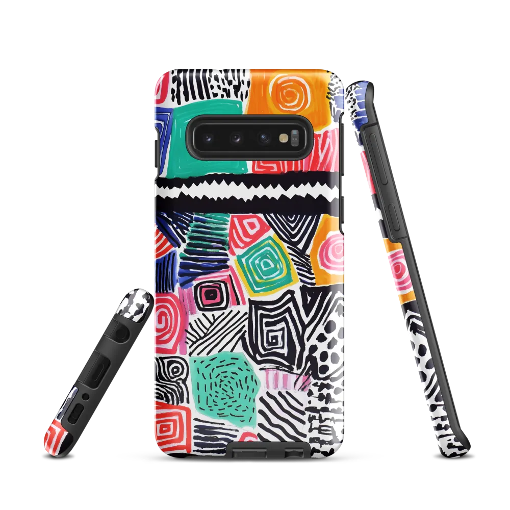 Rhythms of Color and Form | Phone Case |  S10 | Tough Case | Glossy