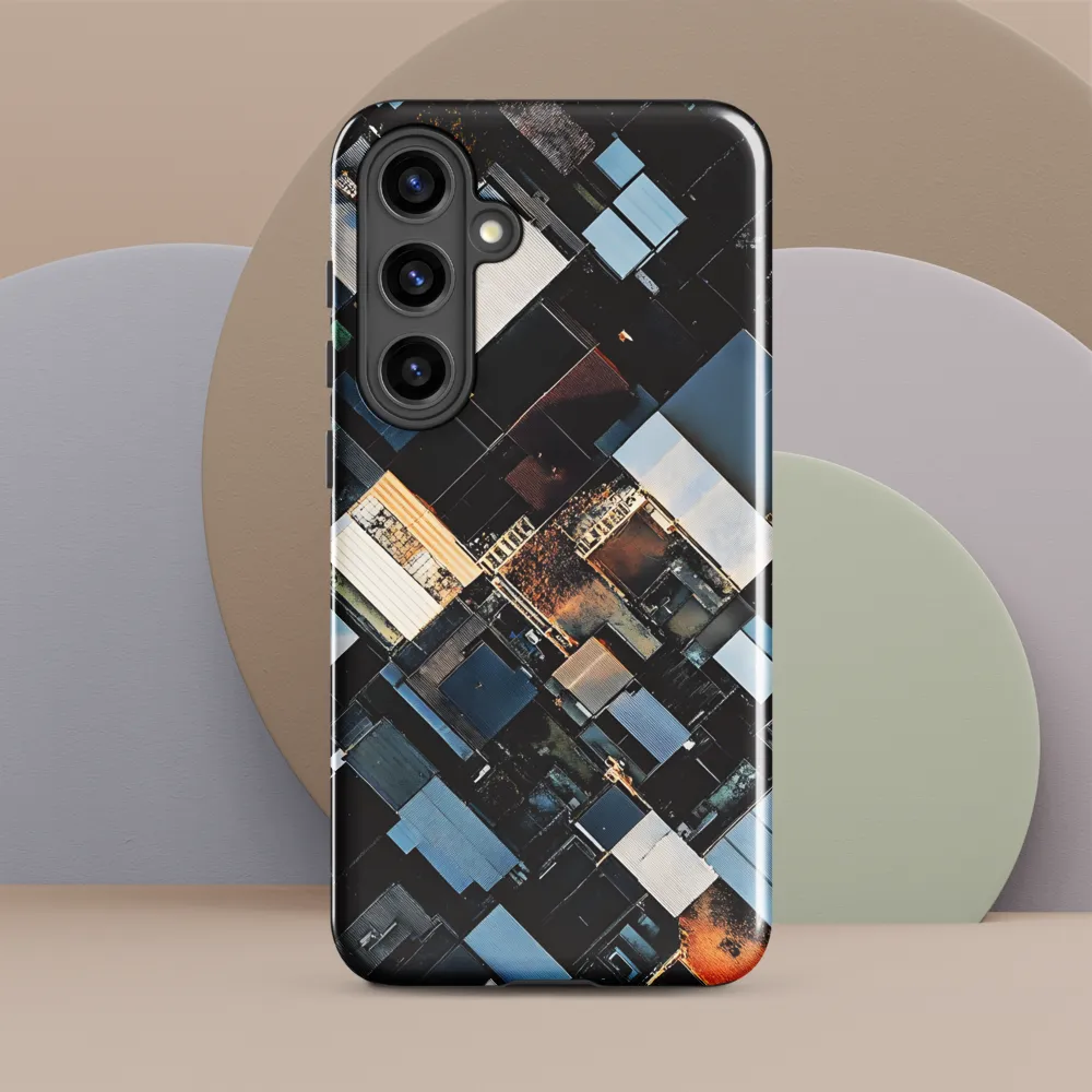 Urban Mosaic from Above