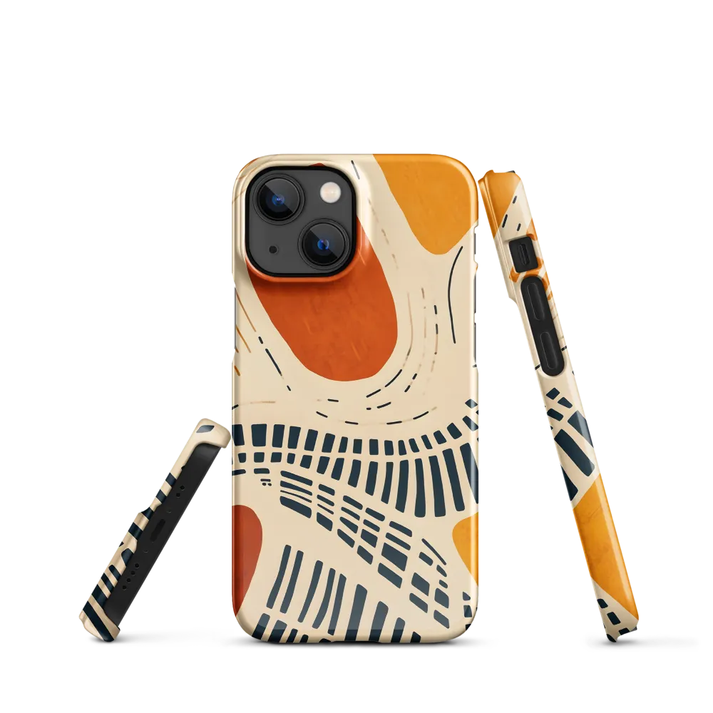 Urban Patterns in Harmony | Phone Case |  13 Mini | Snap Case | Glossy