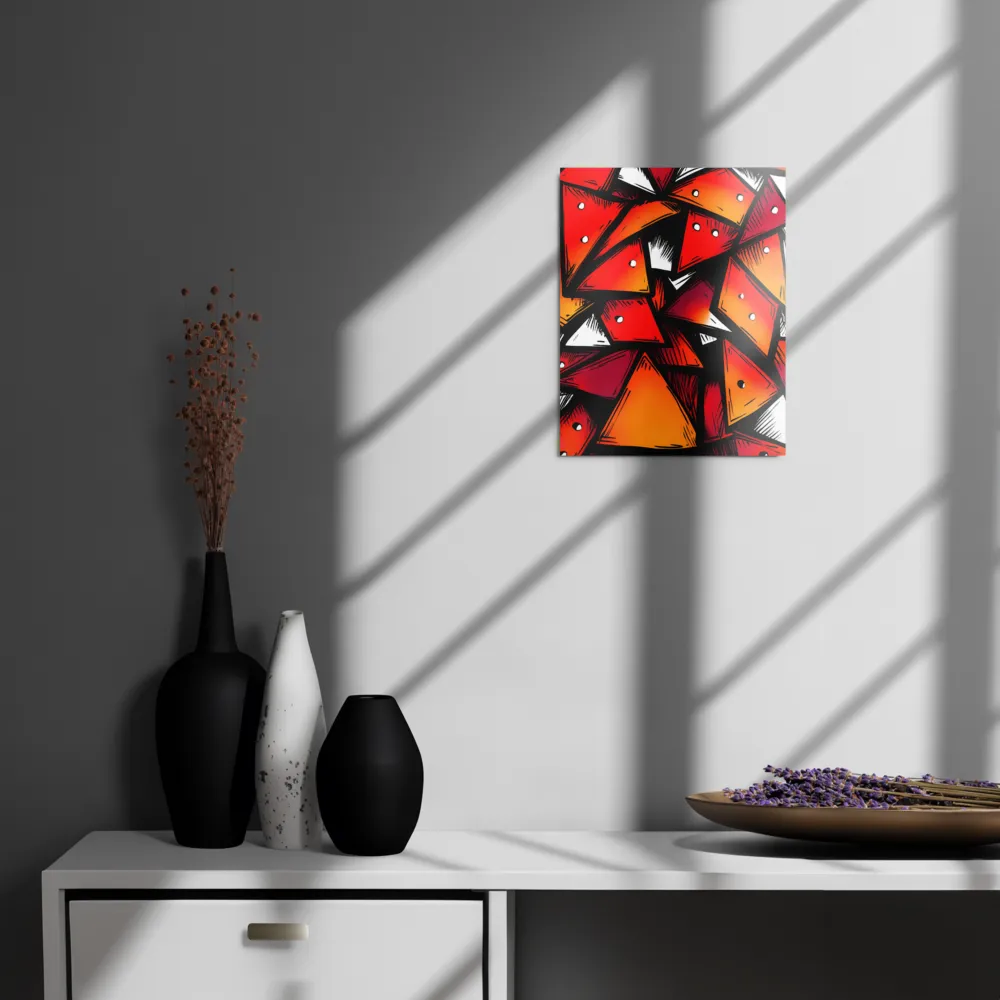 Dynamic Geometry of Red and Orange