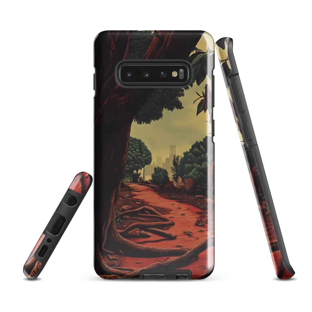 Pathway Through the Enchanted Grove | Phone Case |  S10 Plus | Tough Case | Glossy