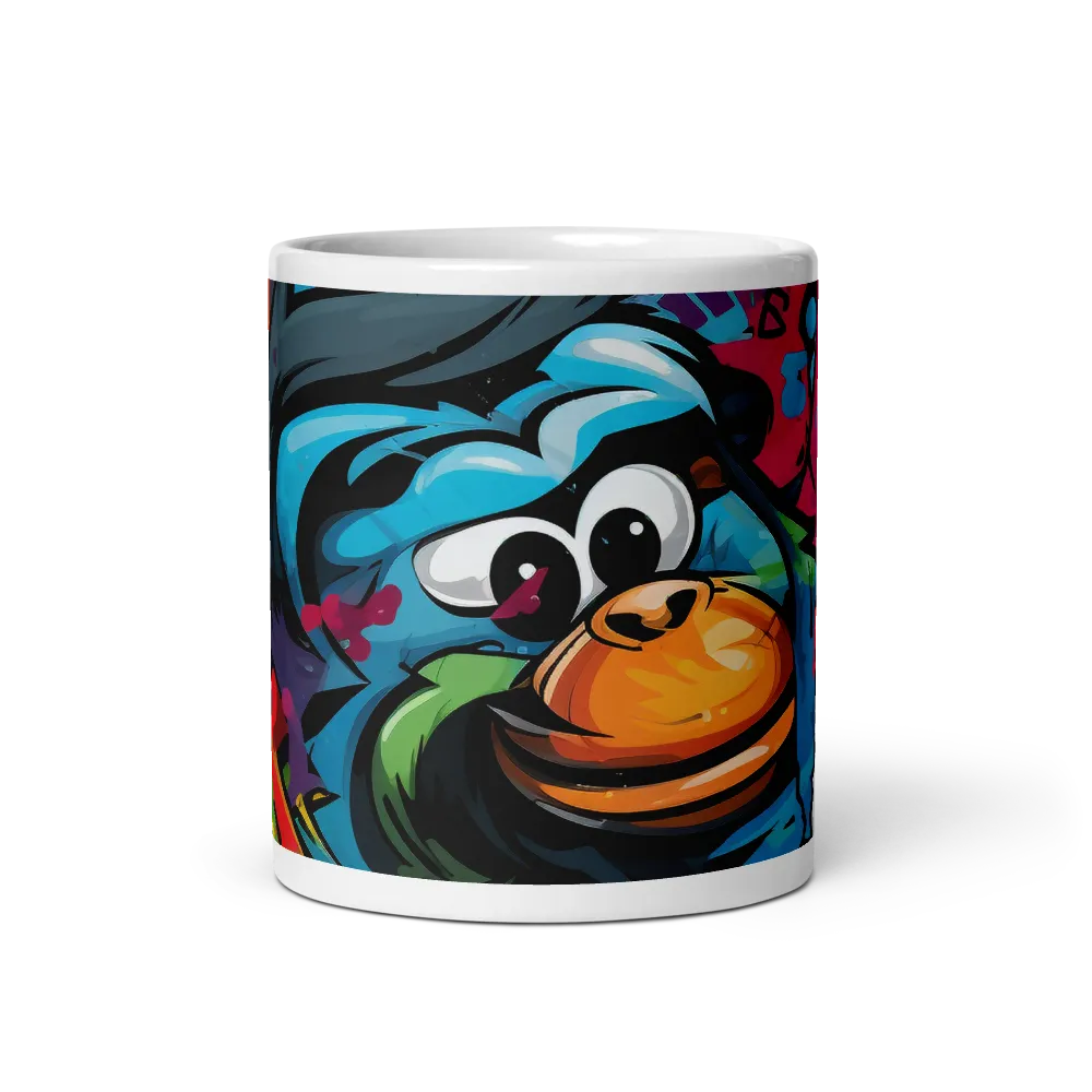 Urban Jungle: A Whimsical Monkey Parade | Mugs | Multiple Sizes & Colors