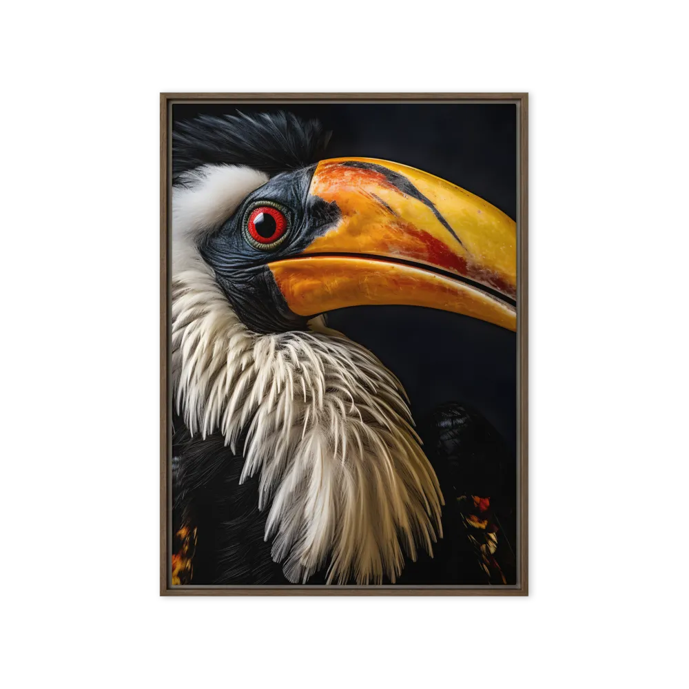 Majestic Hornbill Portrait