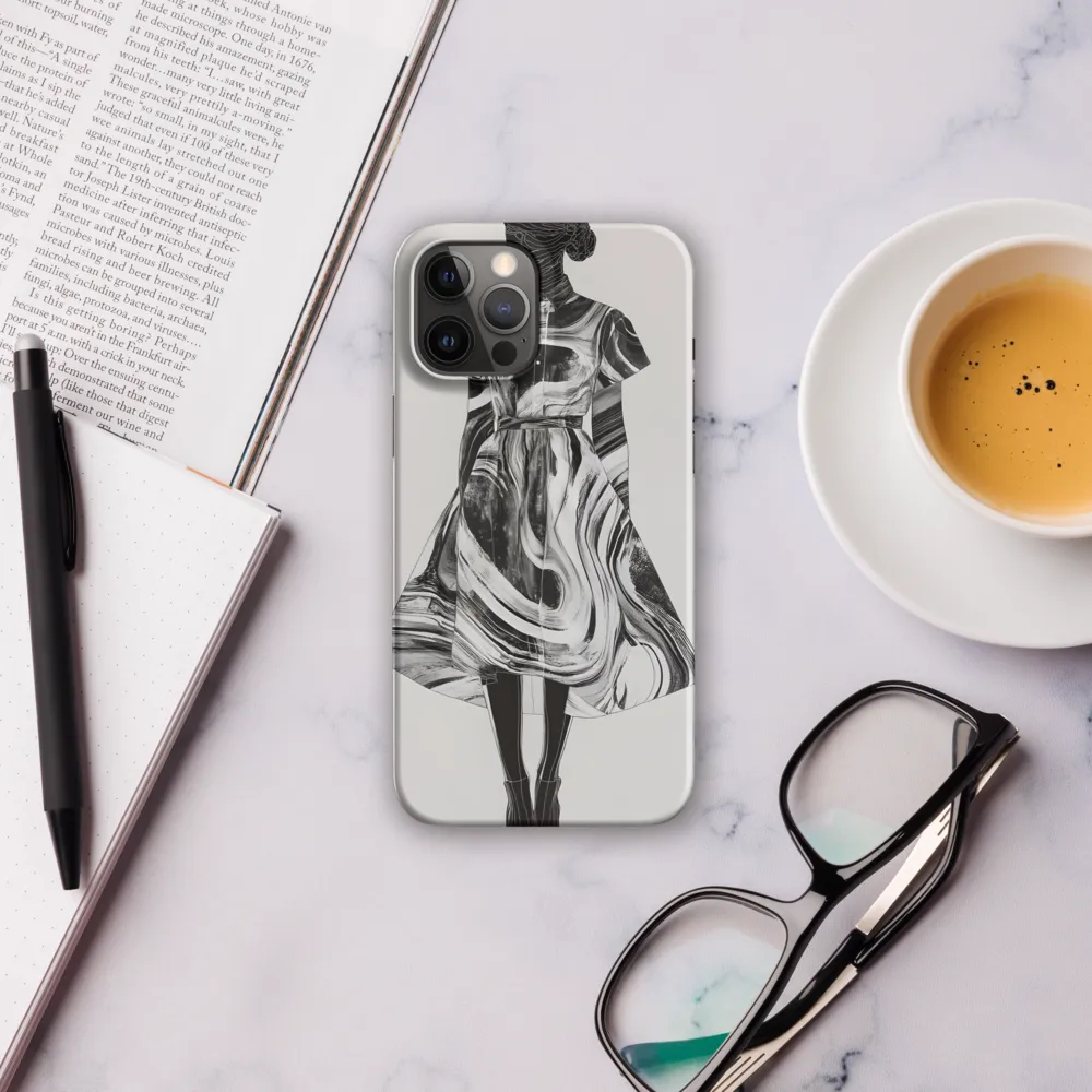 Whirls of Elegance: A Contemporary Fashion Design