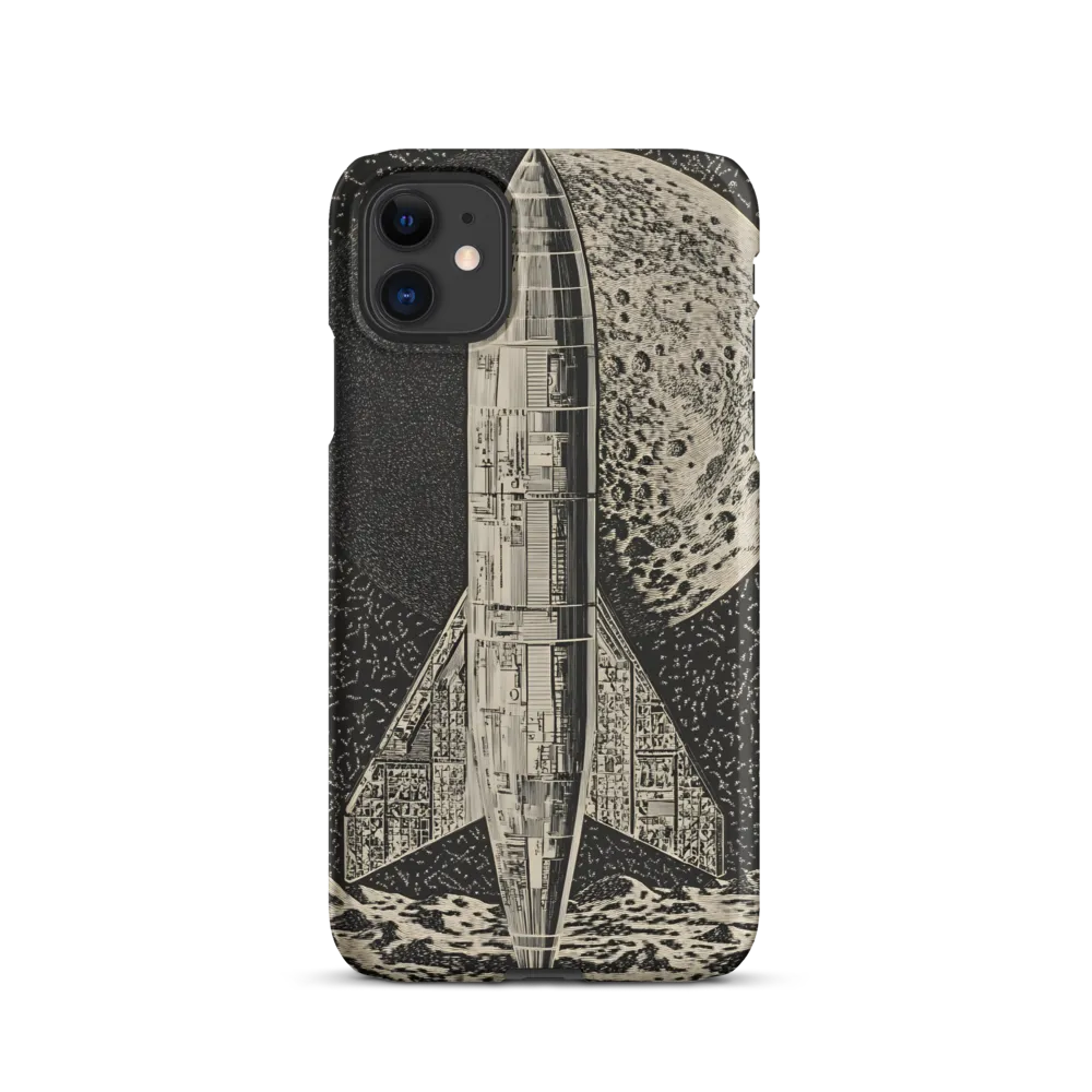 Journey to the Moon | Phone Case |  11 | Snap Case | Matte