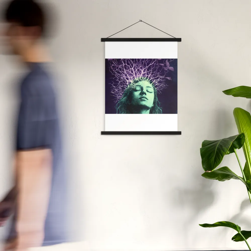 Whispers of Freedom | Poster With Black Wood Hanger | 18″×24″