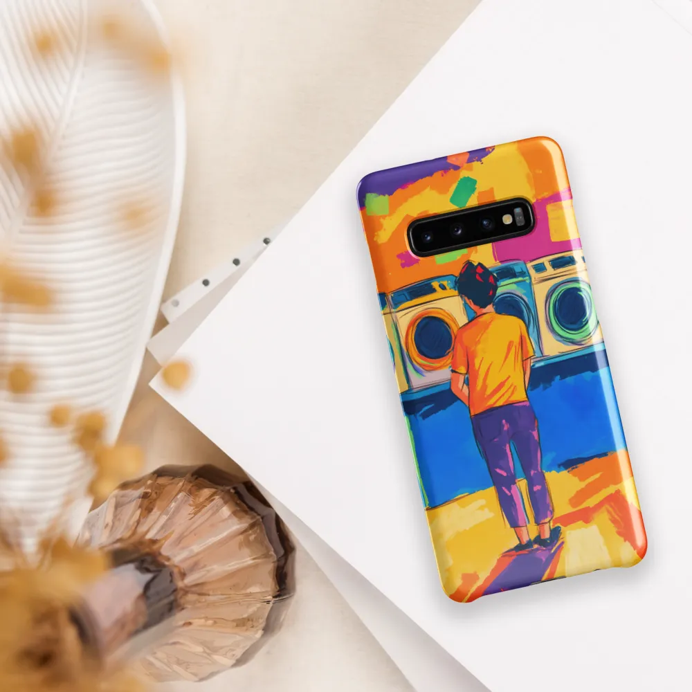 Laundry Day: A Vivid Contemplation | Phone Case |  S10 Plus | Snap Case | Glossy