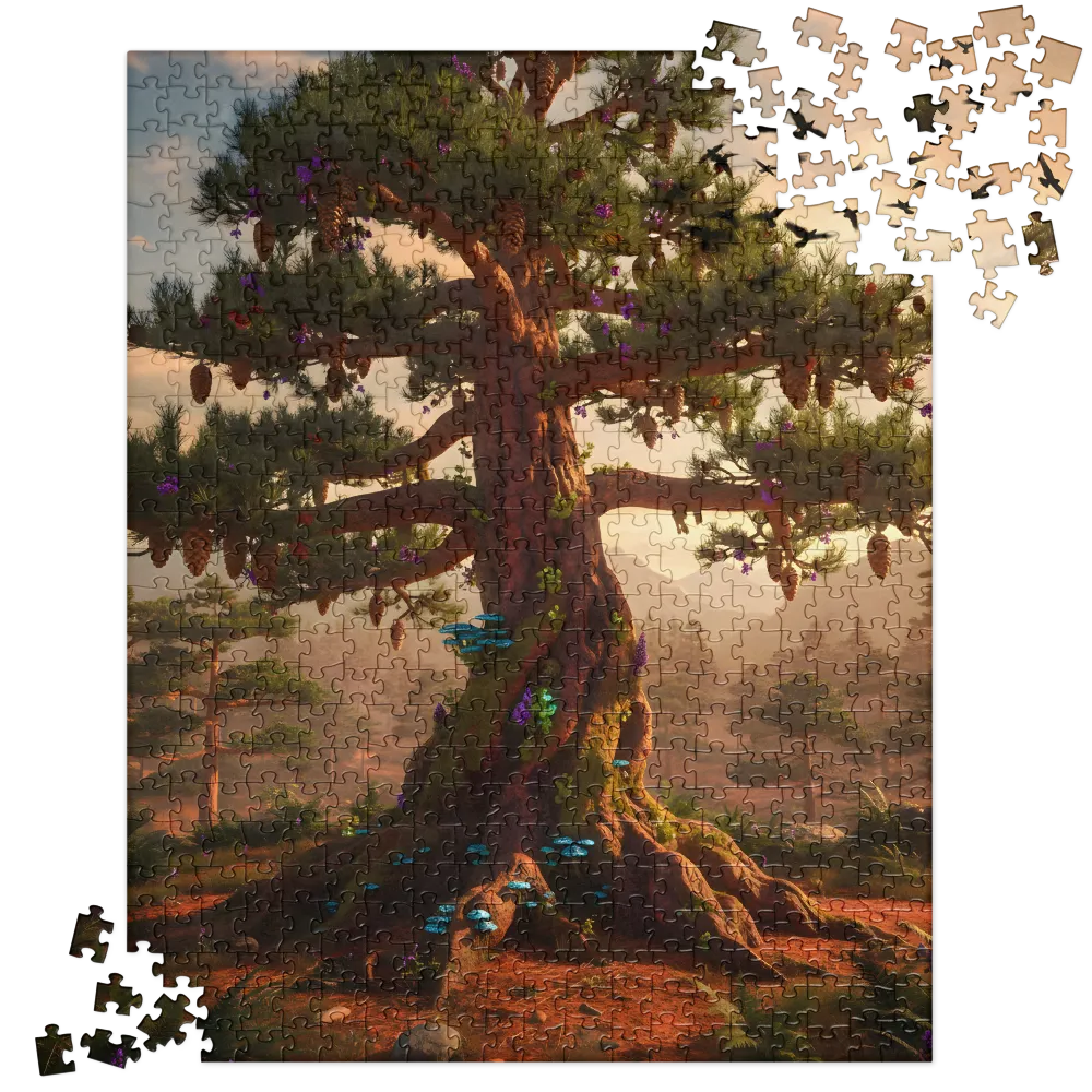 Twilight Pine 
 Jigsaw Puzzle