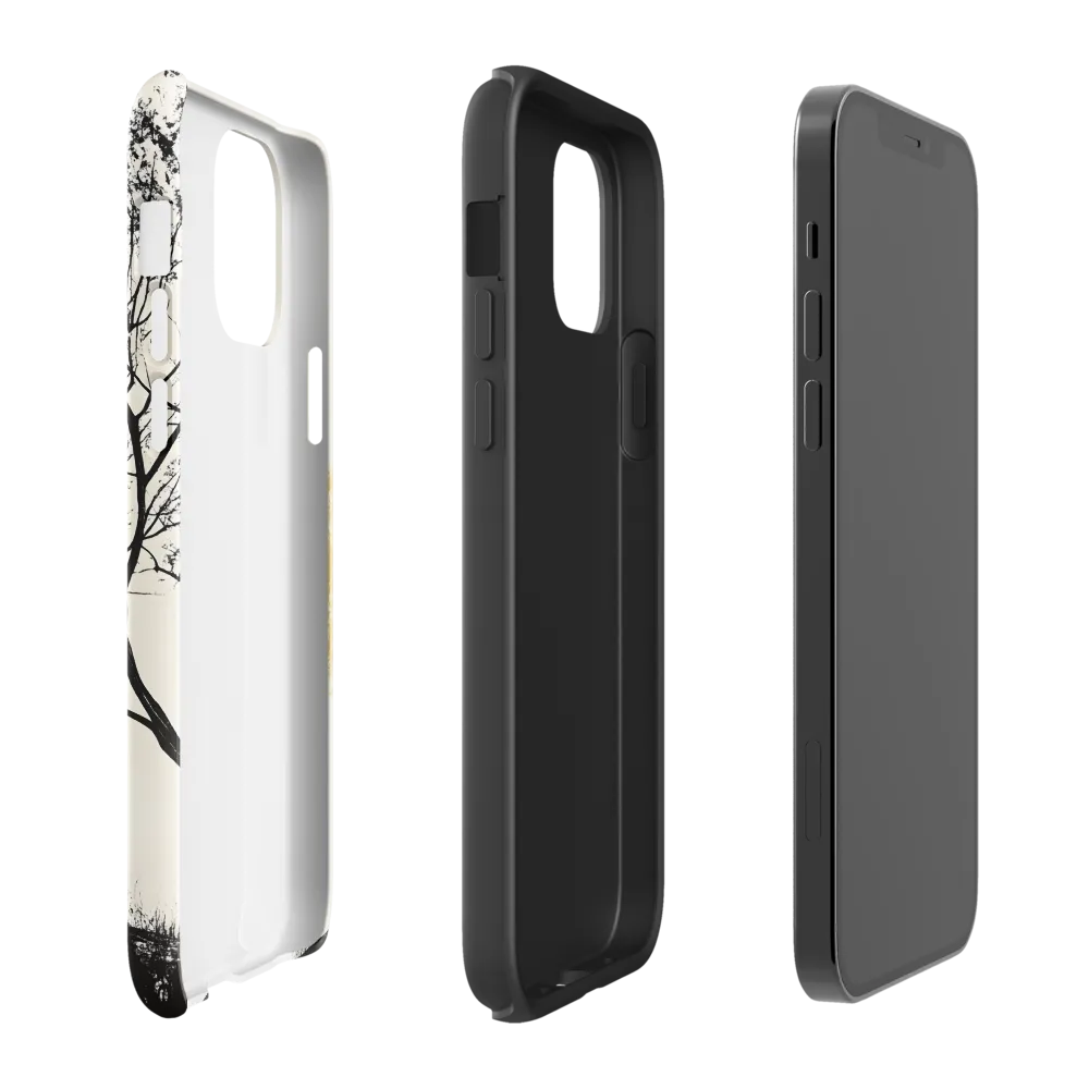 Whispers of Solitude | Phone Case |  12 Pro | Tough Case | Glossy