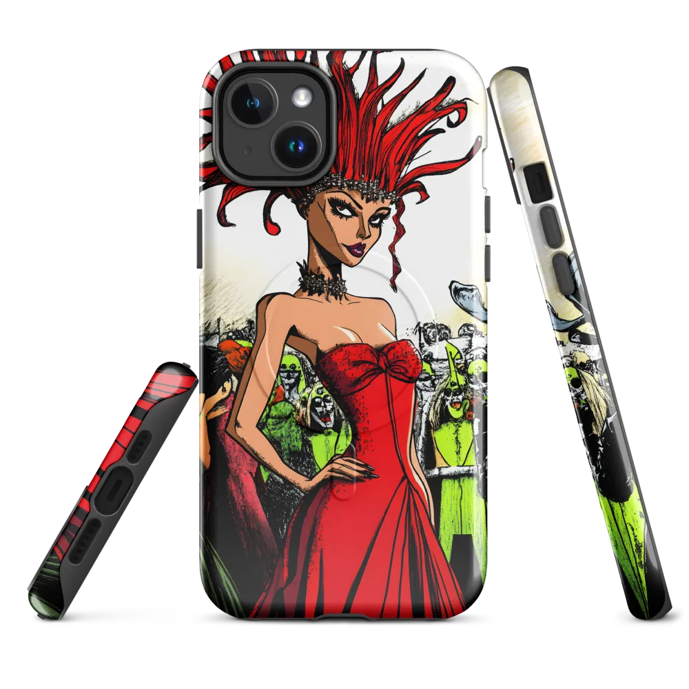 Fiery Elegance: A Fashion Statement