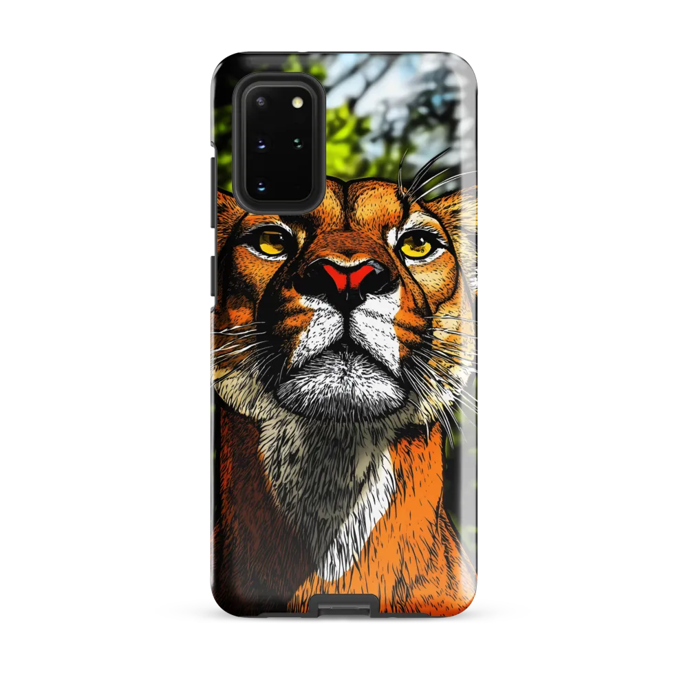 Regal Gaze: The Lioness in Focus