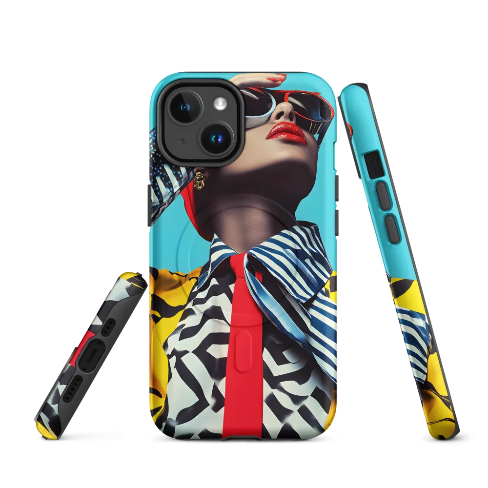 Chic Confidence in Bold Patterns