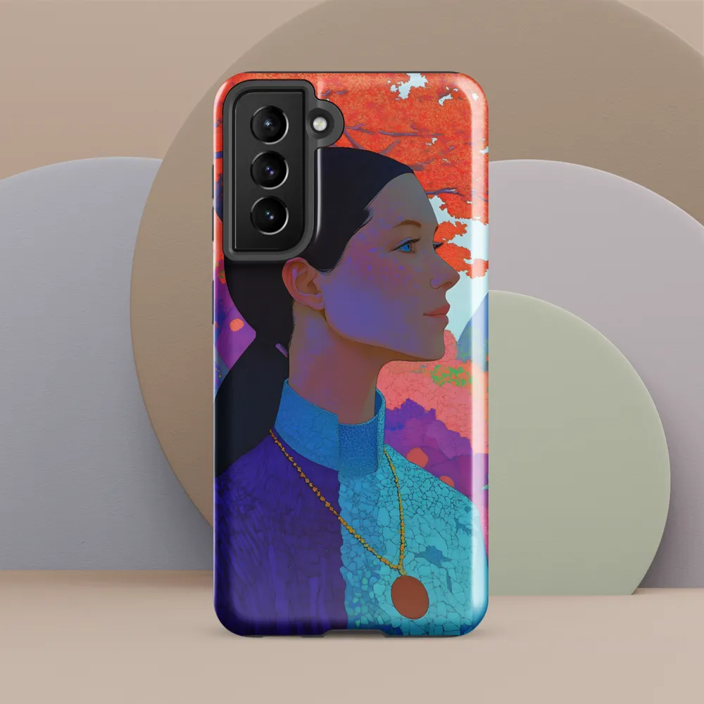 Harmony in Color: A Portrait of Serenity