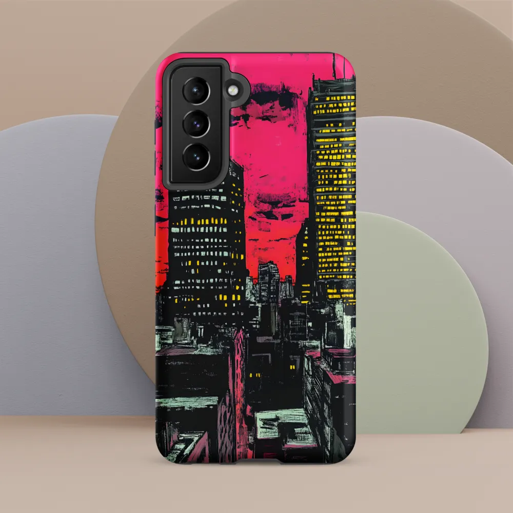 Urban Pulse at Dusk
