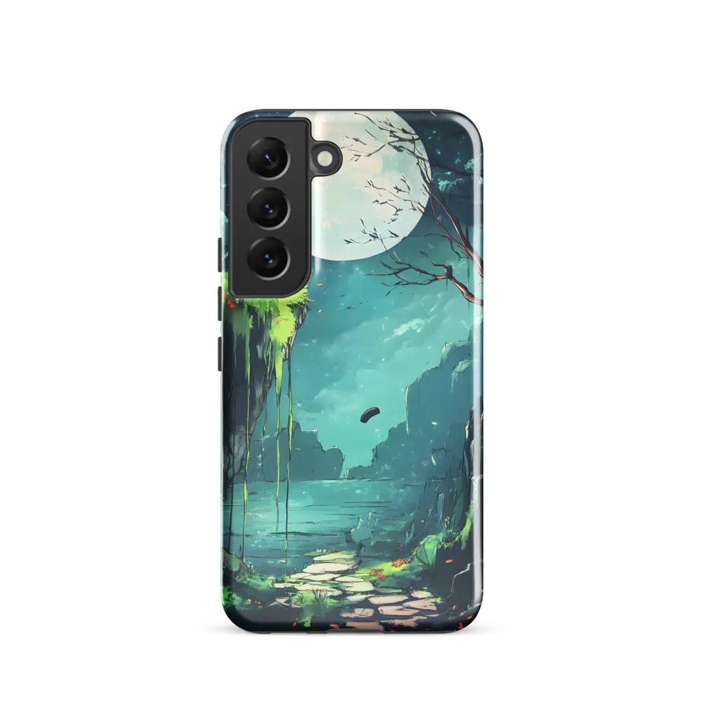 Moonlit Serenity: A Fantastical Landscape