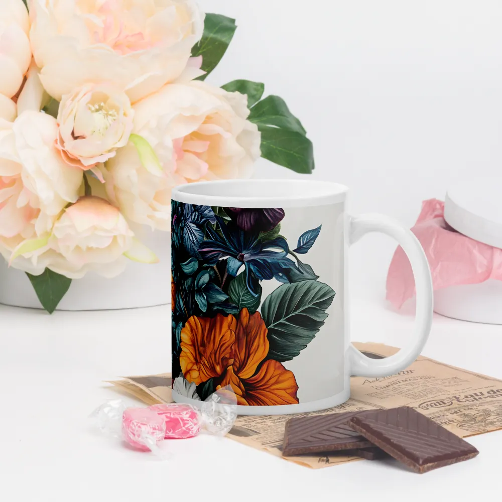 Floral Symphony | Mugs | Multiple Sizes & Colors