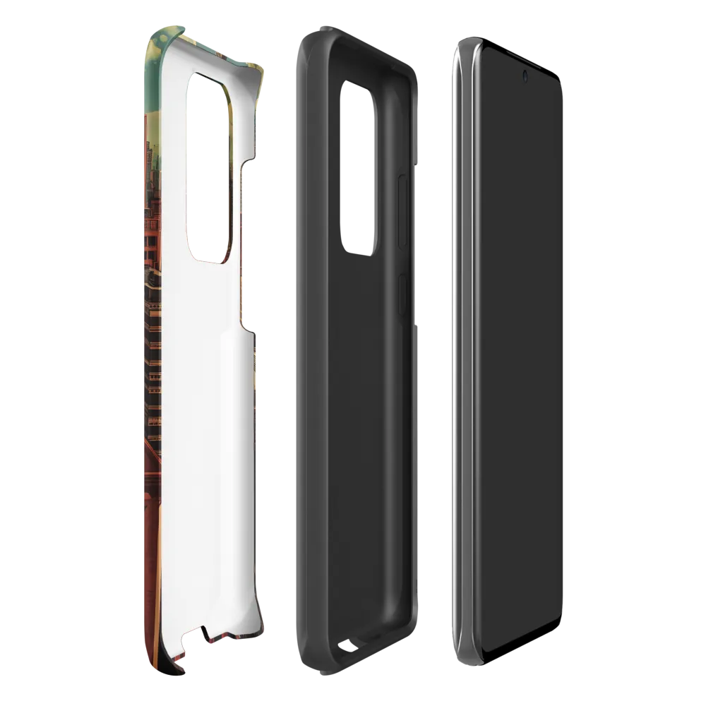 Urban Reverie: A Journey Through the City | Phone Case |  S20 Ultra | Tough Case | Matte