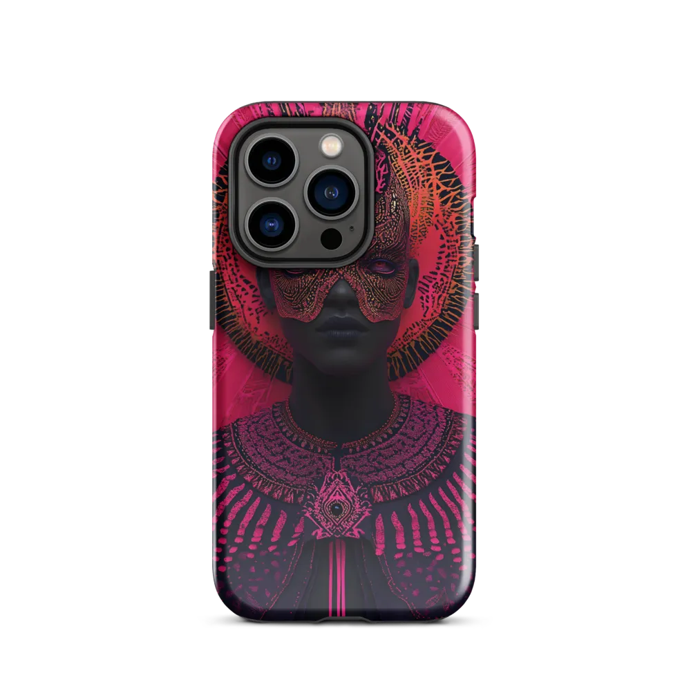Halo of Magenta — Masked Ornament