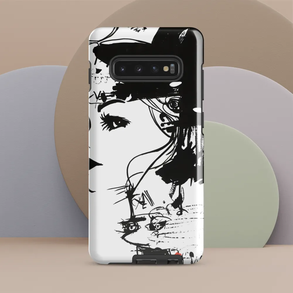 Enigmatic Elegance | Phone Case |  S10 Plus | Tough Case | Glossy