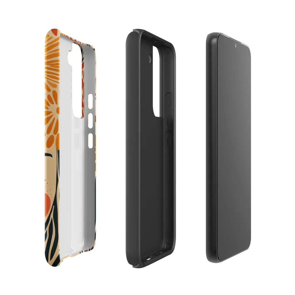 Serenity in Bloom | Phone Case |  S22 | Tough Case | Matte
