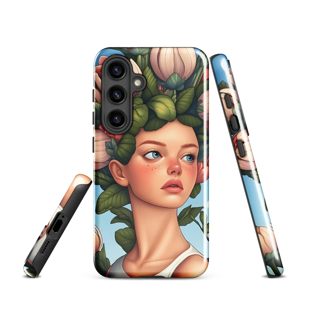 Whispers of Serenity | Phone Case |  S24 | Tough Case | Glossy