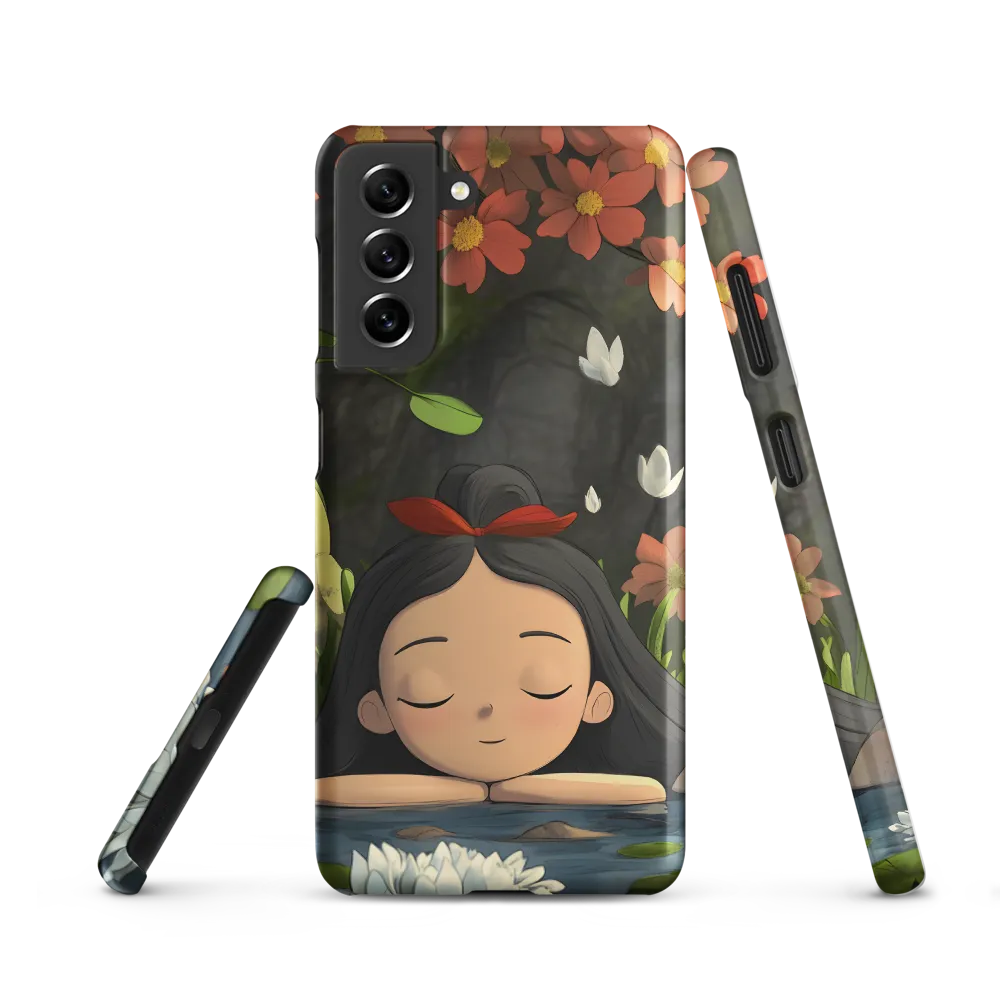 Tranquility by the Waterside | Phone Case |  S21 | Snap Case | Matte