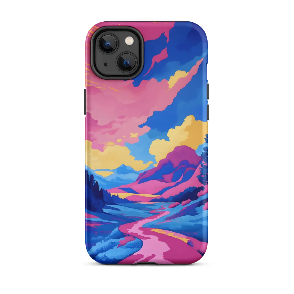 Dreamscape: The Serene River | Phone Case |  14 Plus | Tough Case | Matte