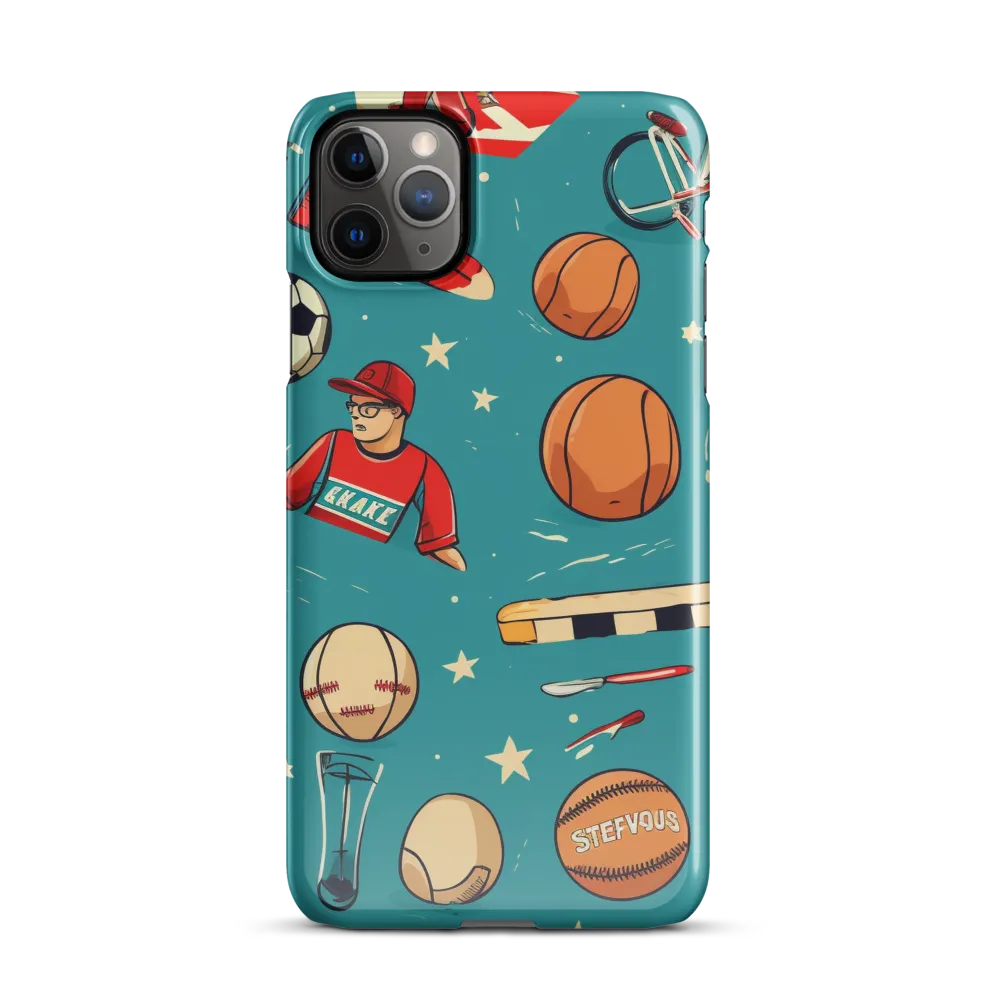 Playful Sports Medley | Phone Case |  11 Pro Max | Snap Case | Glossy