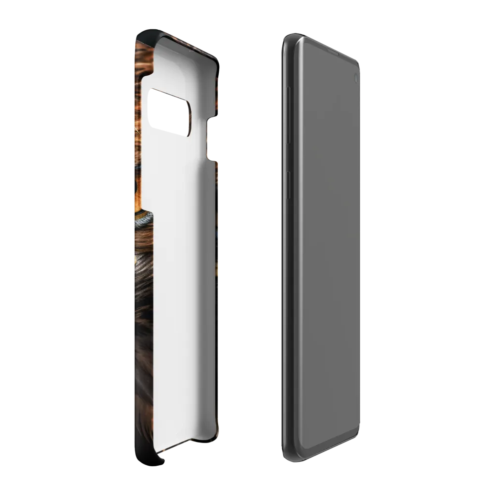 The Intensity of the Eagle | Phone Case |  S10 Plus | Snap Case | Matte