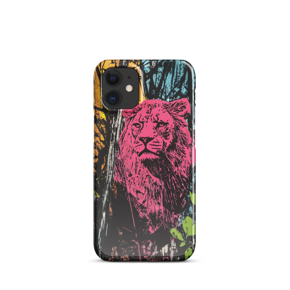 Fierce Vibrance: The Pink Lion
