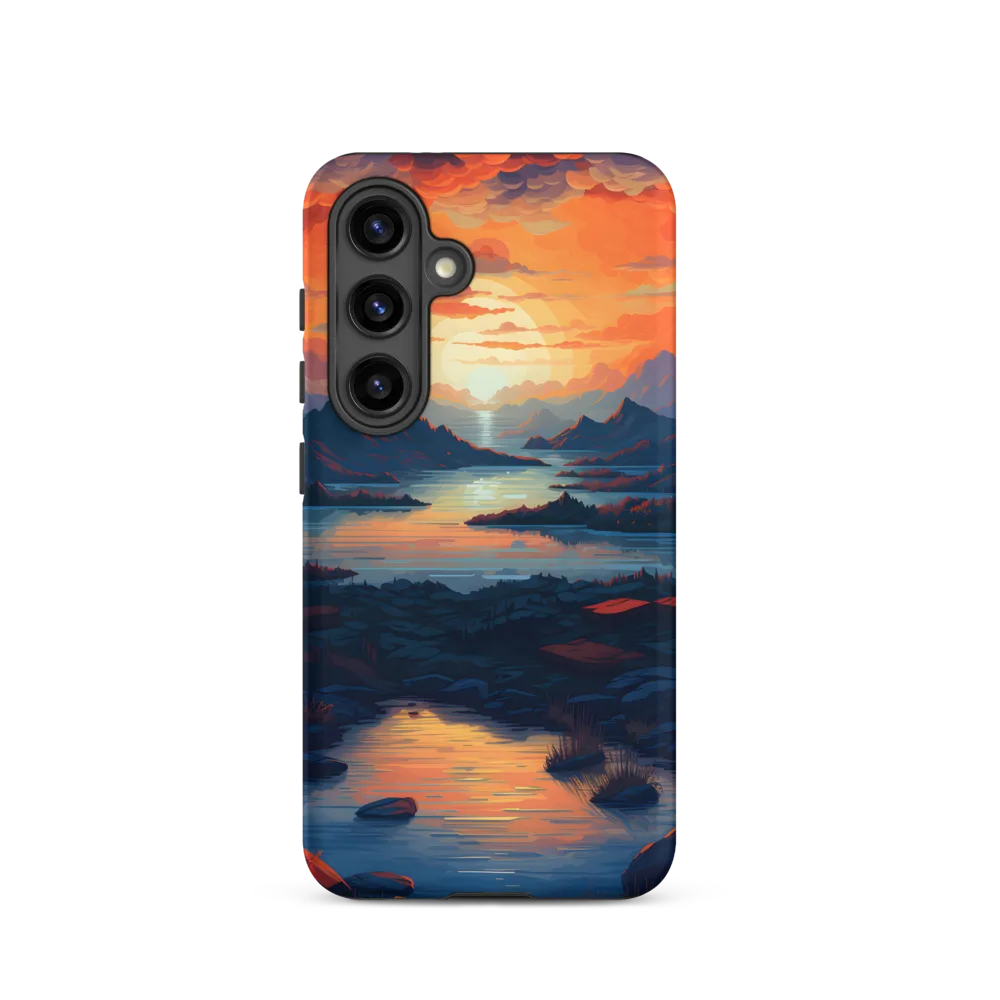 Ethereal Evening: A Digital Dusk