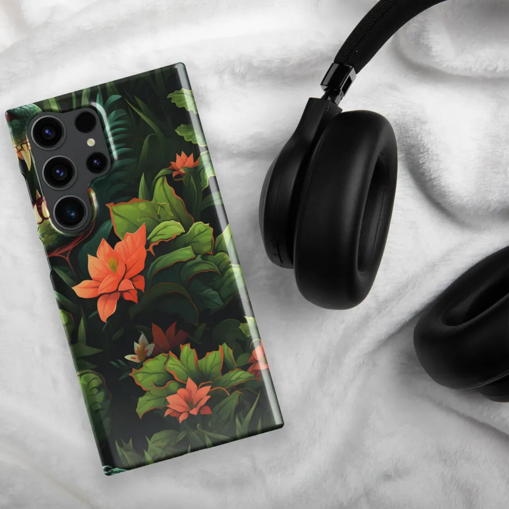 Into the Lush Unknown | Phone Case |  S23 Ultra | Snap Case | Glossy
