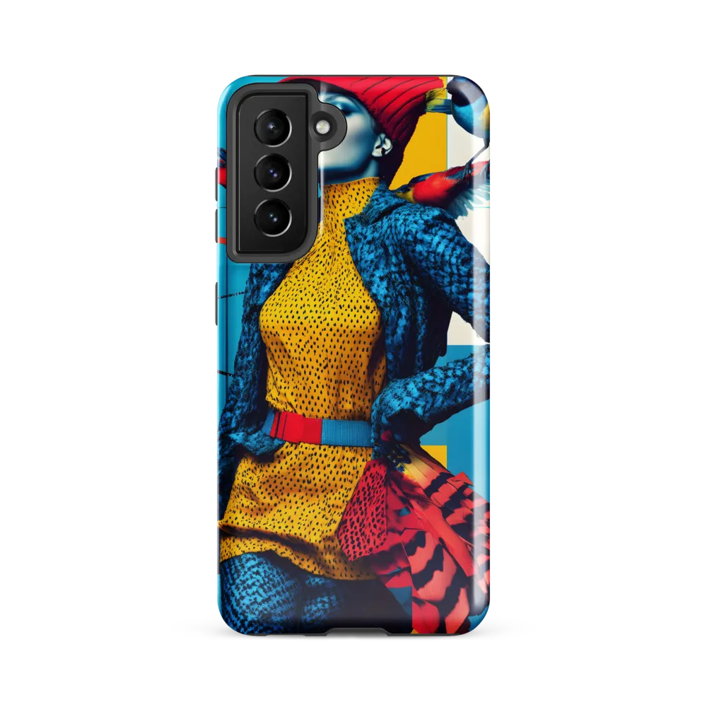 Vibrant Fusion of Nature and Fashion