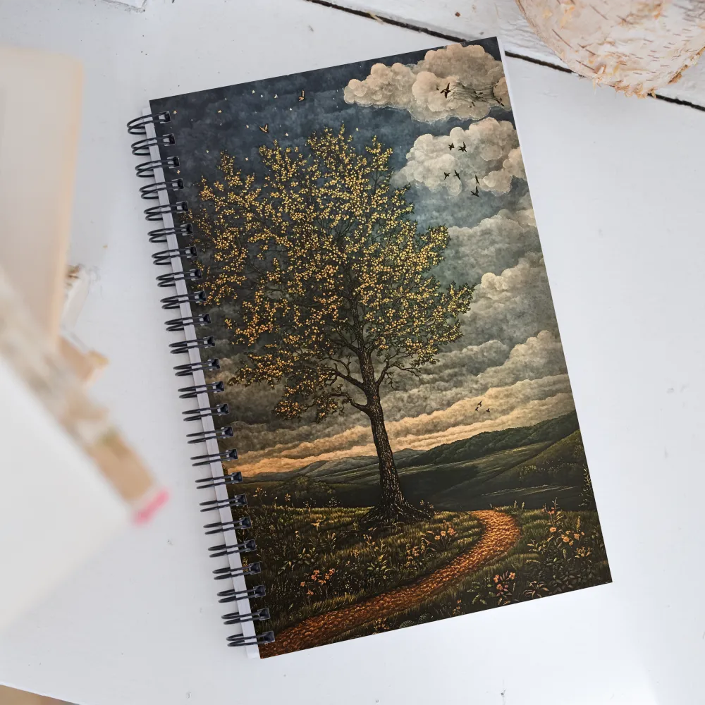 Embracing Nature's Serenity | Spiral Notebook