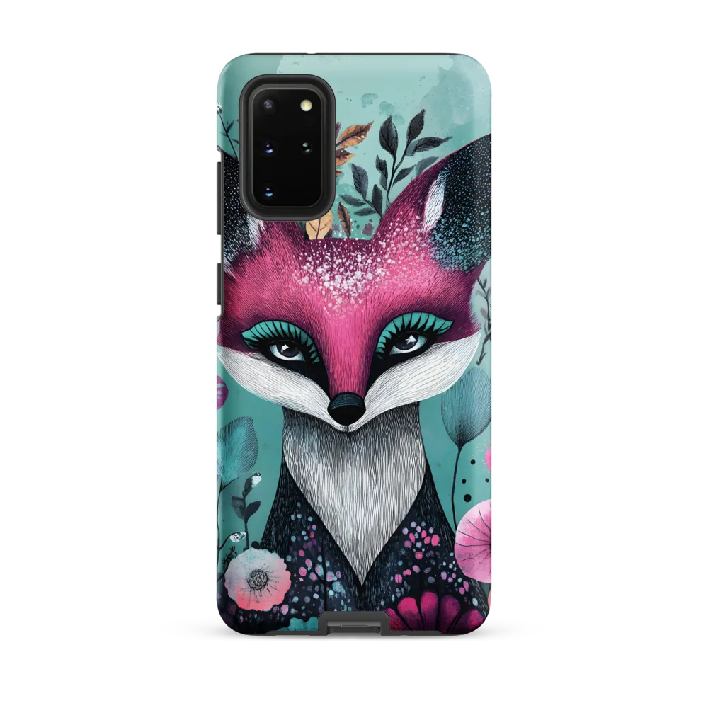 Whimsical Fox Among Blossoms