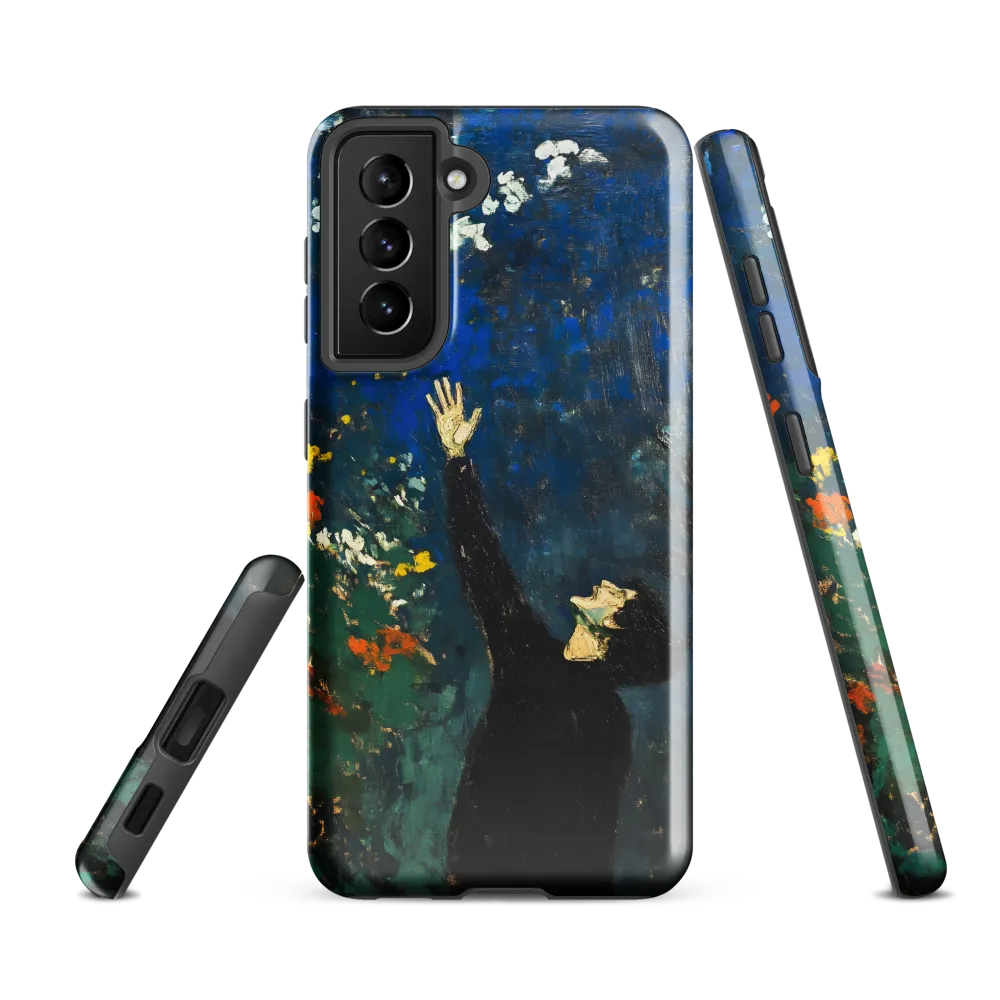 Reaching for the Stars | Phone Case |  S21 FE | Tough Case | Glossy
